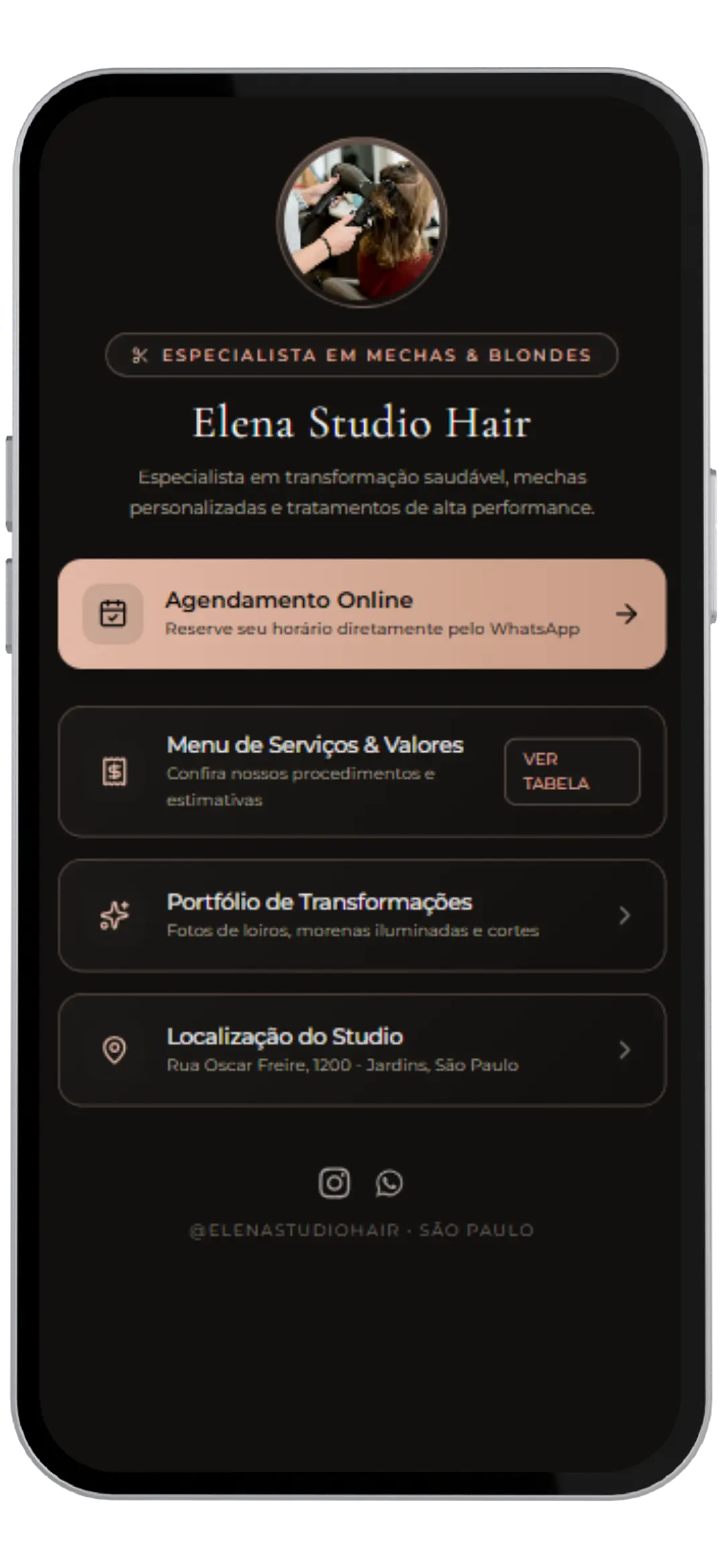 Mini Site & Bio #L6